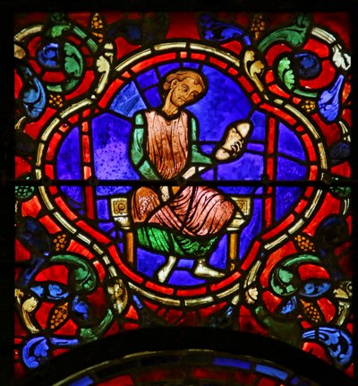 Scene from the Life of St. Martin, Chartres Cathedral by French School